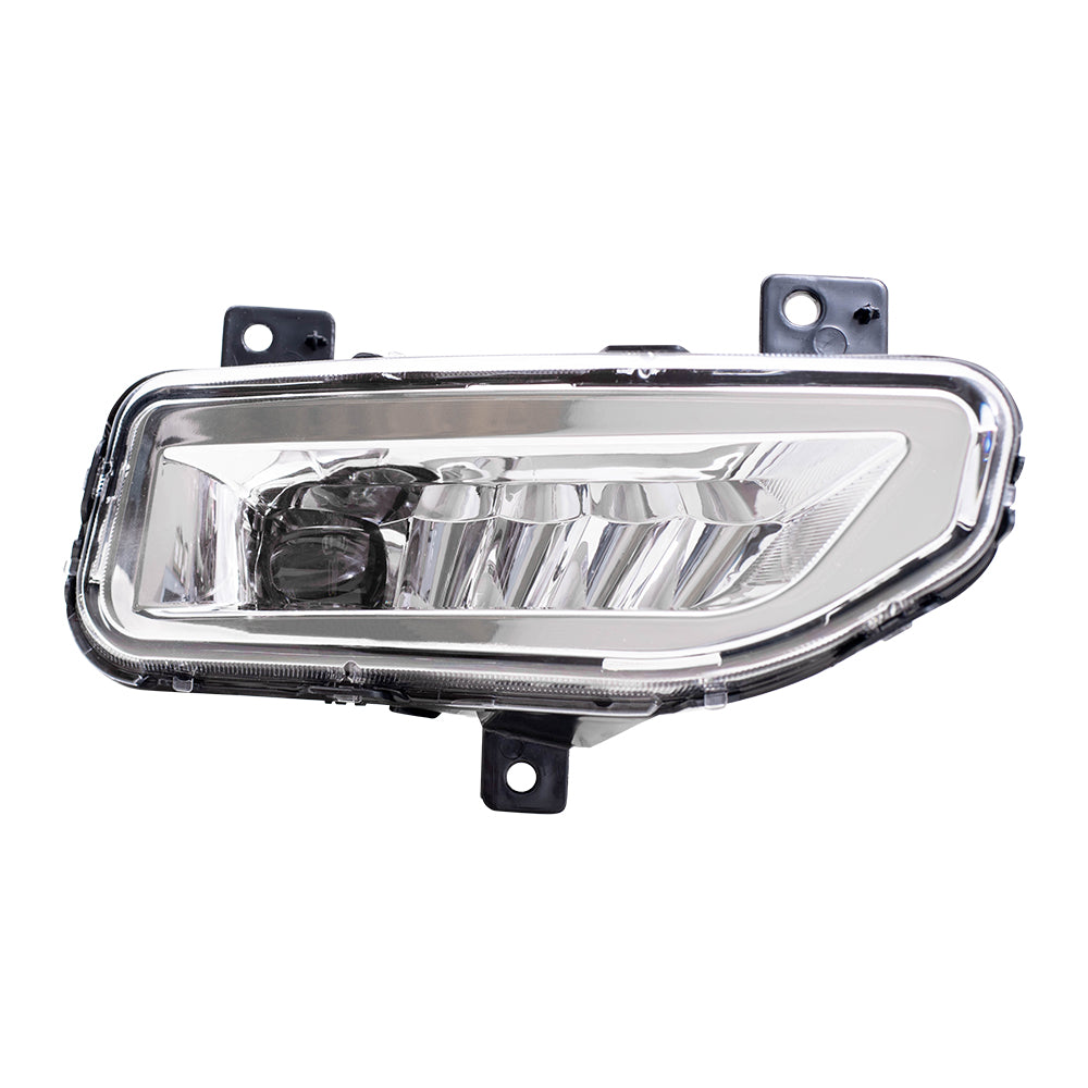 Brock Aftermarket Replacement Driver and Passenger Side Fog Light Assembly Set Compatible with 2020-2023 Nissan Sentra 2020-2024 Nissan Titan 2020-2024 Nissan Titan XD 2022 Nissan Frontier