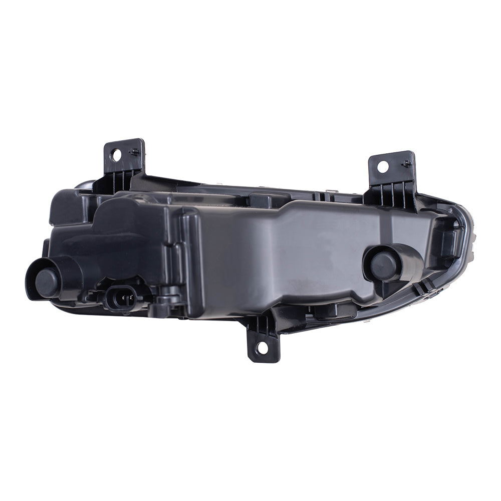 Brock Aftermarket Replacement Driver Left Fog Light Assembly Compatible with 2020-2023 Nissan Sentra 2020-2024 Nissan Titan 2020-2024 Nissan Titan XD 2022 Nissan Frontier