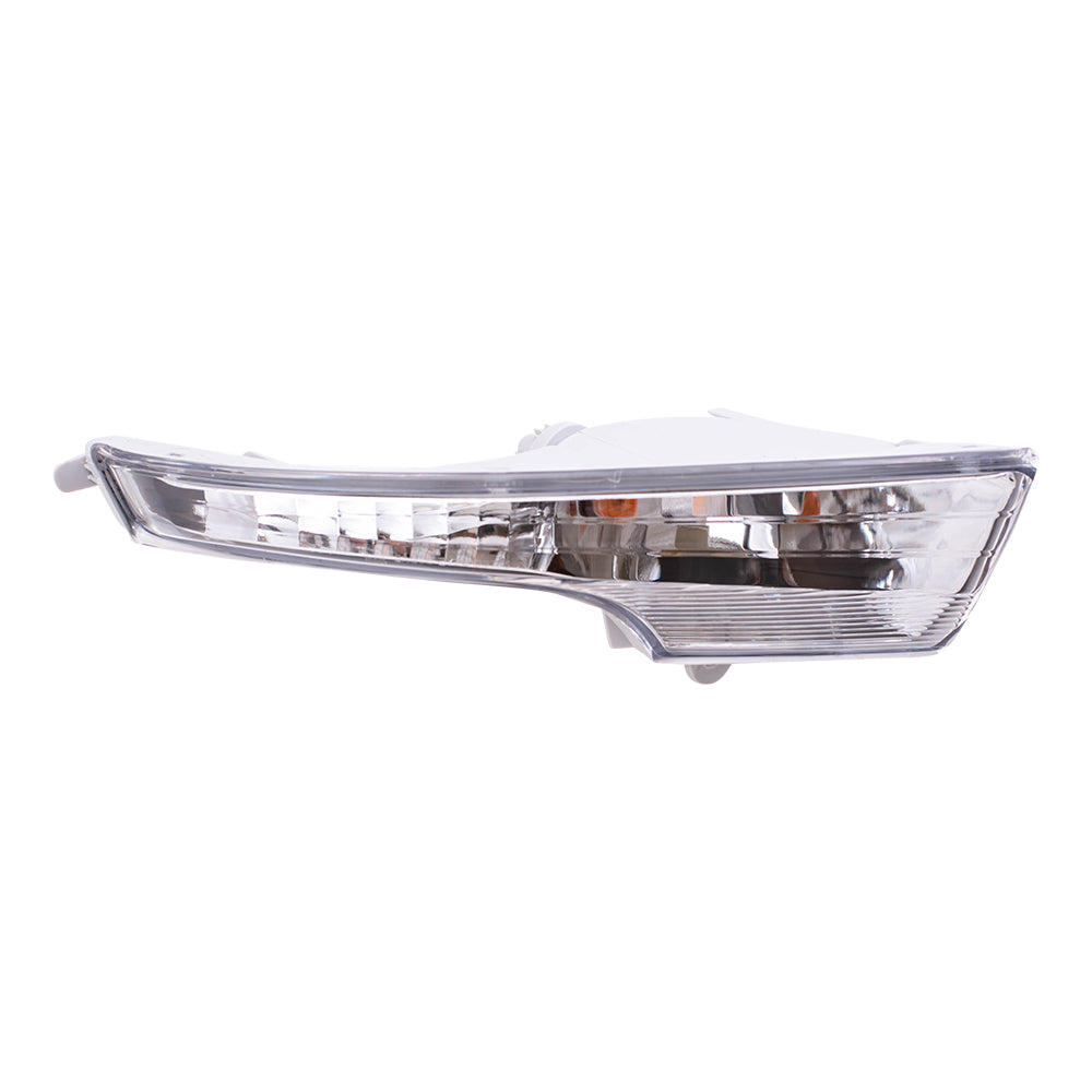 Brock Replacement Passengers Front Signal Marker Light Lamp Compatible with 13-17 Altima Sedan 26130-3TA0A NI2531118