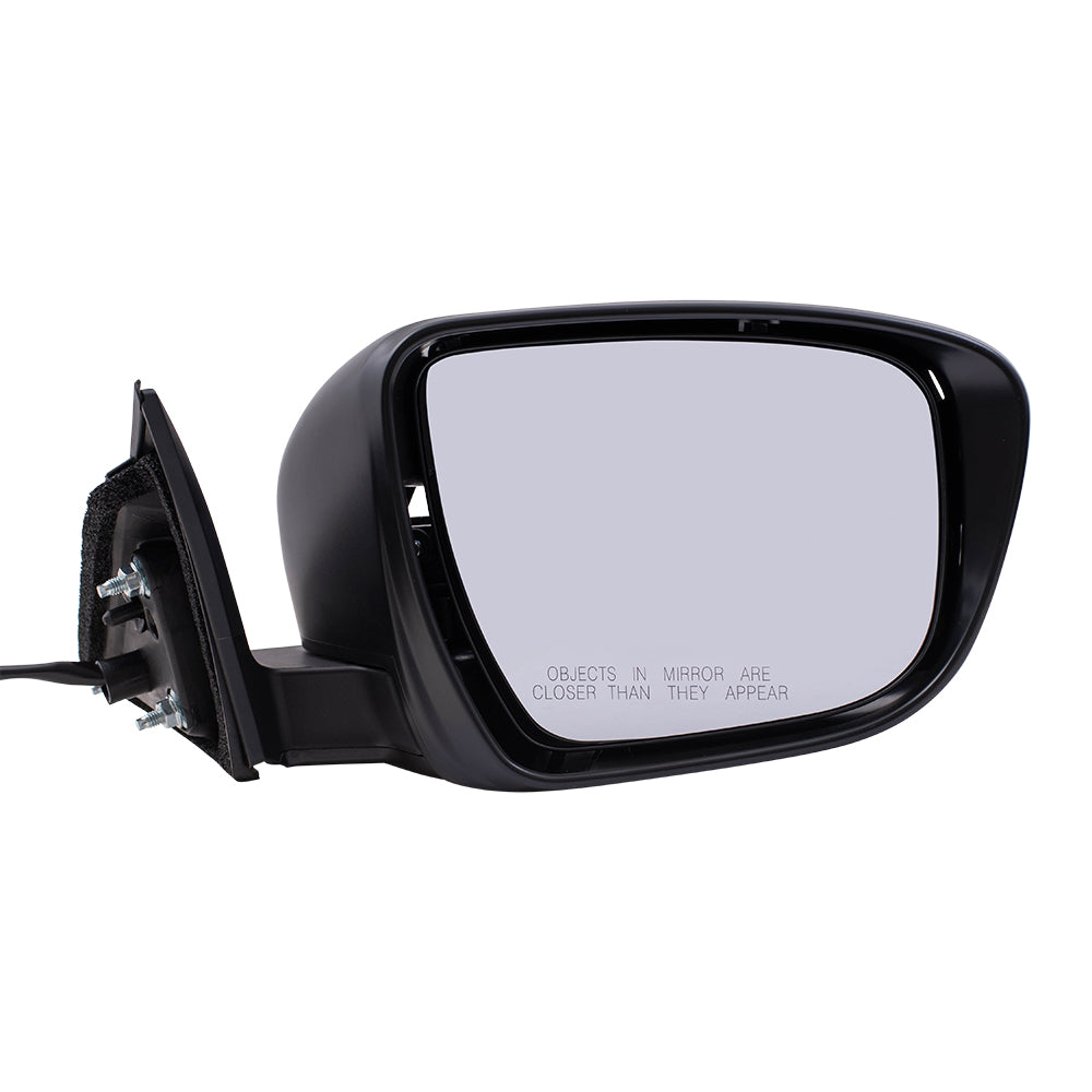Brock Aftermarket Replacement Driver Left & Passenger Right Power Door Mirror Set Paint To Match Black Without Heat-Signal-Camera Compatible With 2014-2020 Nissan Rogue