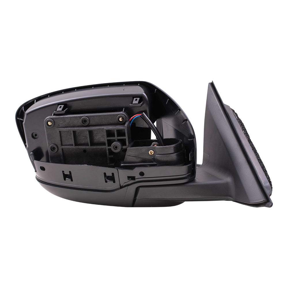 Brock Aftermarket Replacement Driver Left & Passenger Right Power Door Mirror Set Paint To Match Black Without Heat-Signal-Camera Compatible With 2014-2020 Nissan Rogue