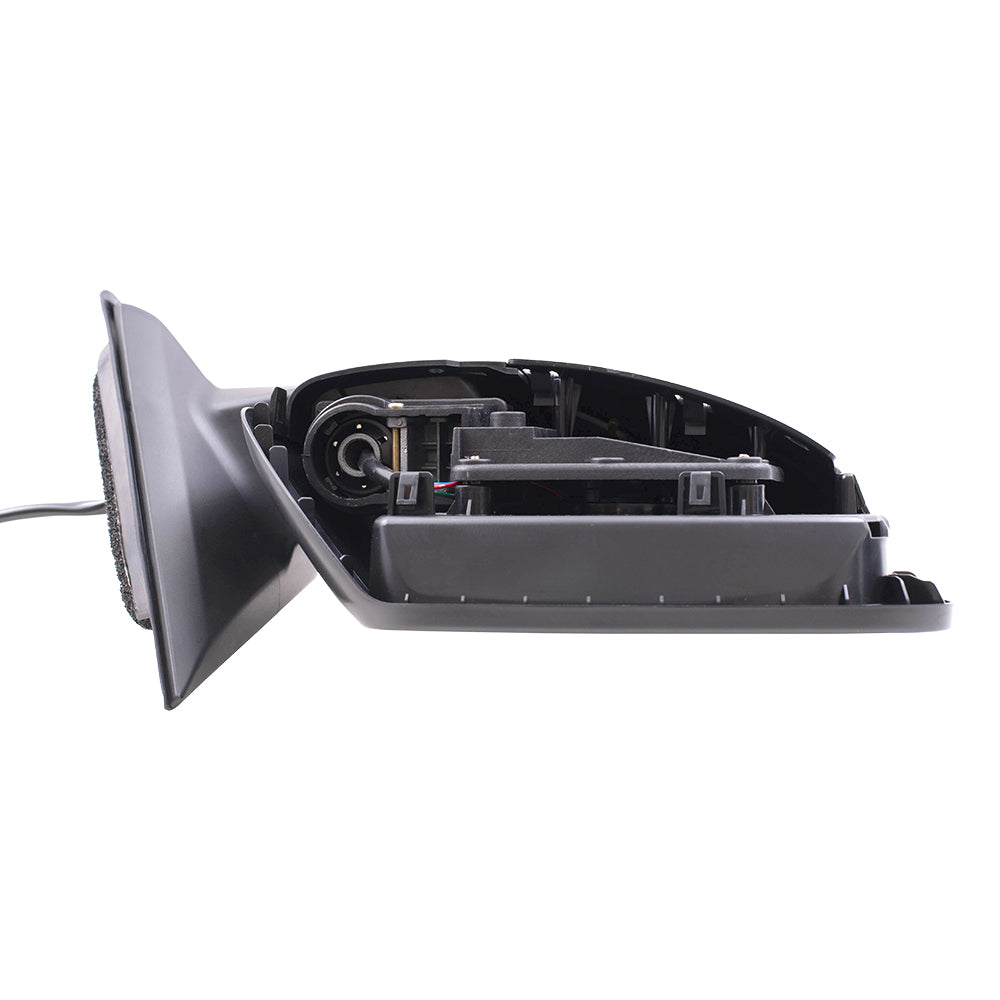 Brock Aftermarket Replacement Driver Left & Passenger Right Power Door Mirror Set Paint To Match Black Without Heat-Signal-Camera Compatible With 2014-2020 Nissan Rogue