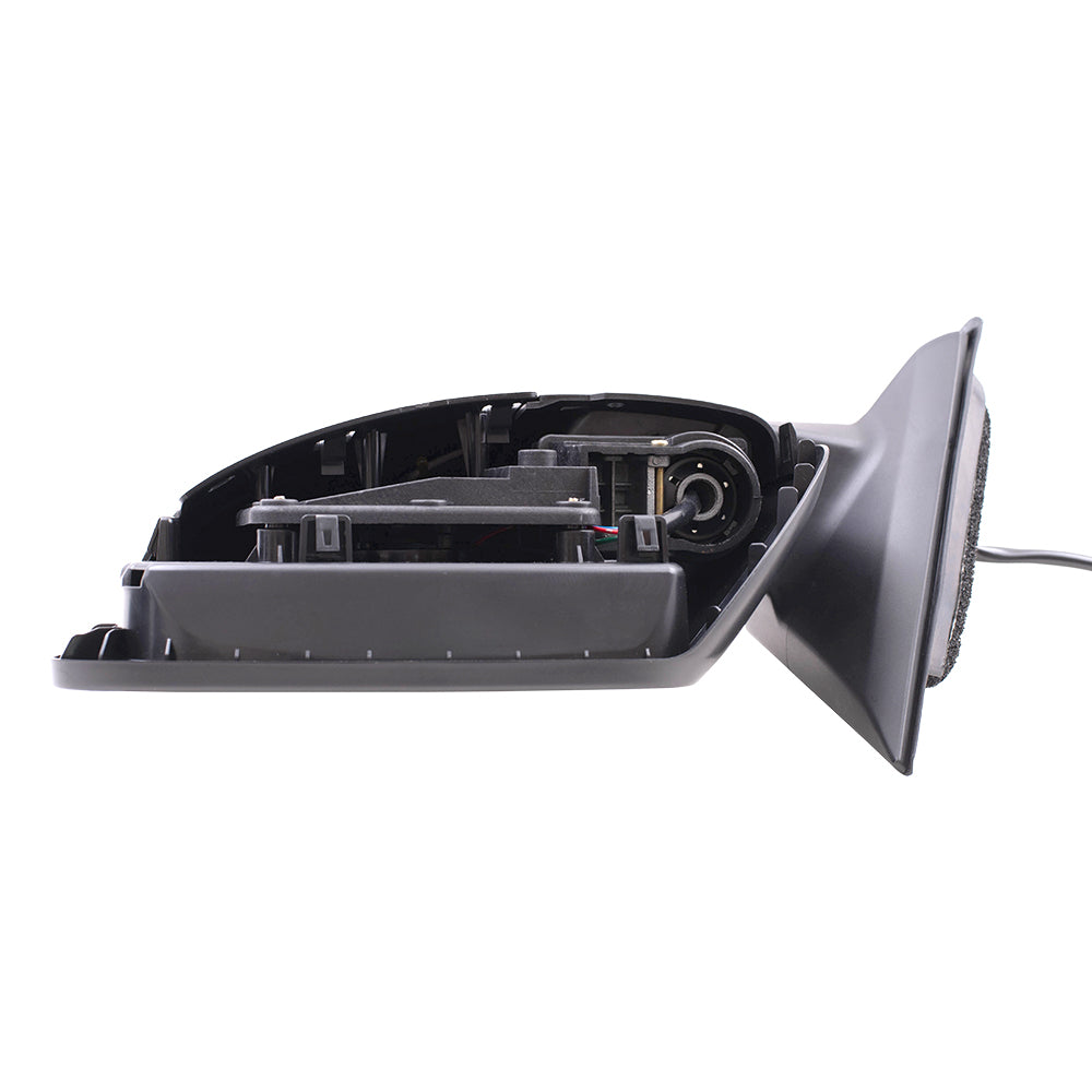 Brock Aftermarket Replacement Driver Left Power Door Mirror Paint To Match Black Without Heat-Signal-Camera Compatible With 2014-2020 Nissan Rogue