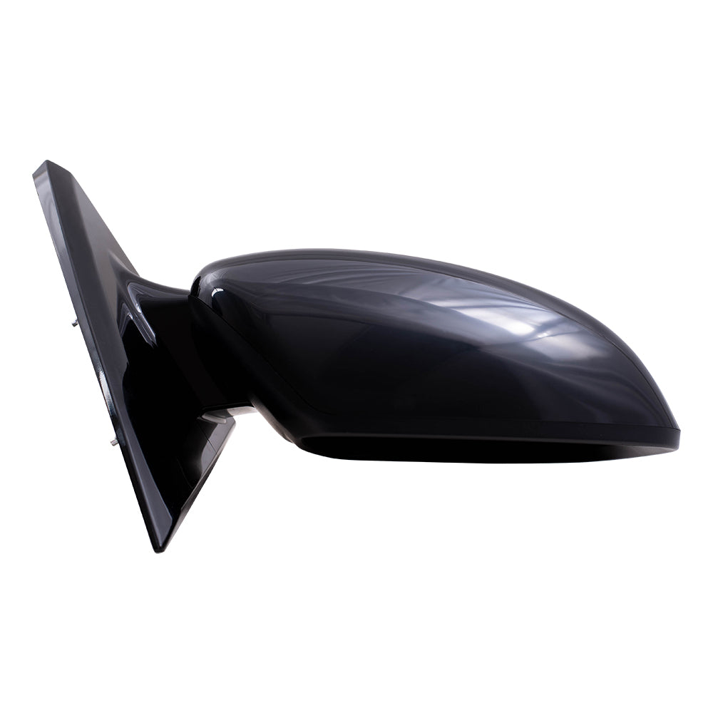Brock Replacement Driver and Passenger Side Power Mirrors Paint to Match Black with Signal without Heat or Around View Compatible with 2018-2019 Pathfinder