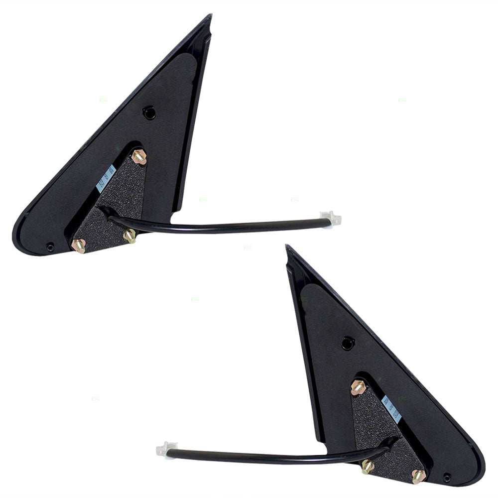 Replacement Set Driver and Passenger Power Side View Mirrors Compatible with 2011-2014 Juke 96301-1KM0A 96302-1KM0A