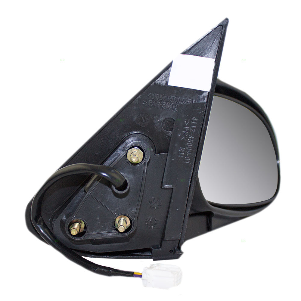 Passengers Side View Power Mirror & Ready-to-Paint Cover for 00-03 Nissan Maxima