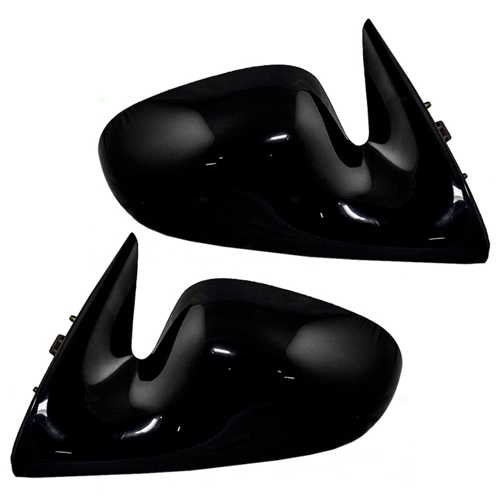 Replacement Set Driver and Passenger Power Side View Mirrors Compatible with 1998-1999 Altima 963029E016 963019E016
