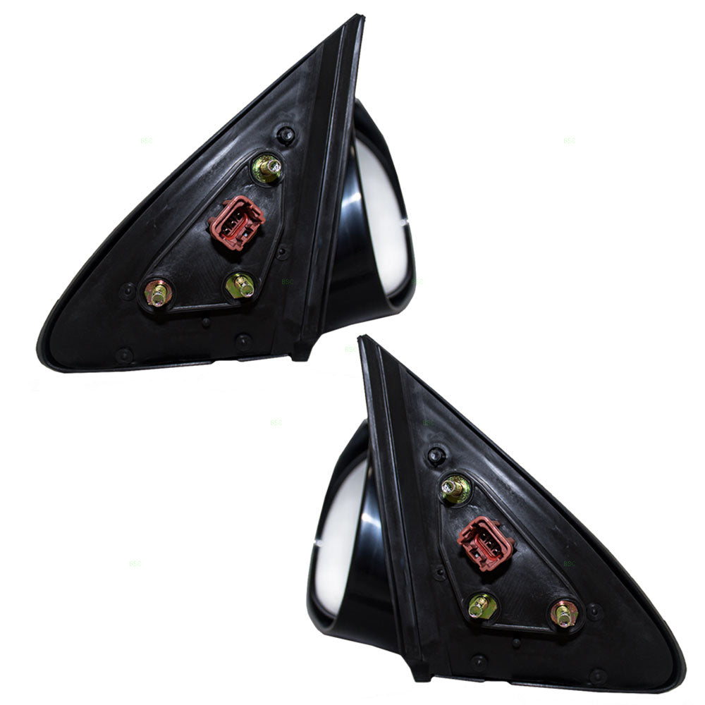 Replacement Set Driver and Passenger Power Side View Mirrors Compatible with 1998-1999 Altima 963029E016 963019E016