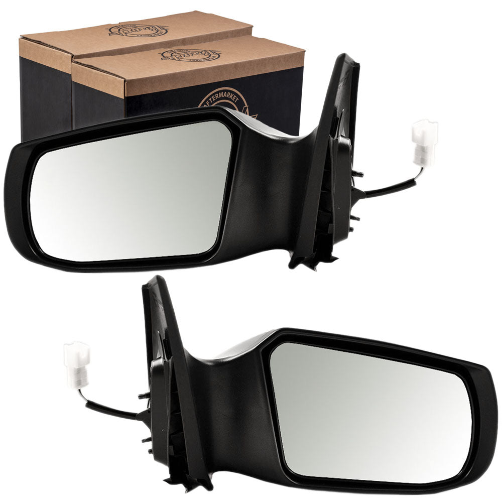 Driver and Passenger Power Side View Mirrors Compatible with 08-13 Altima 96302-JB10E 96301-JB10E