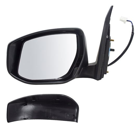 Drivers Side View Power Mirror Heated Assembly for 13 14 15 Nissan Sentra