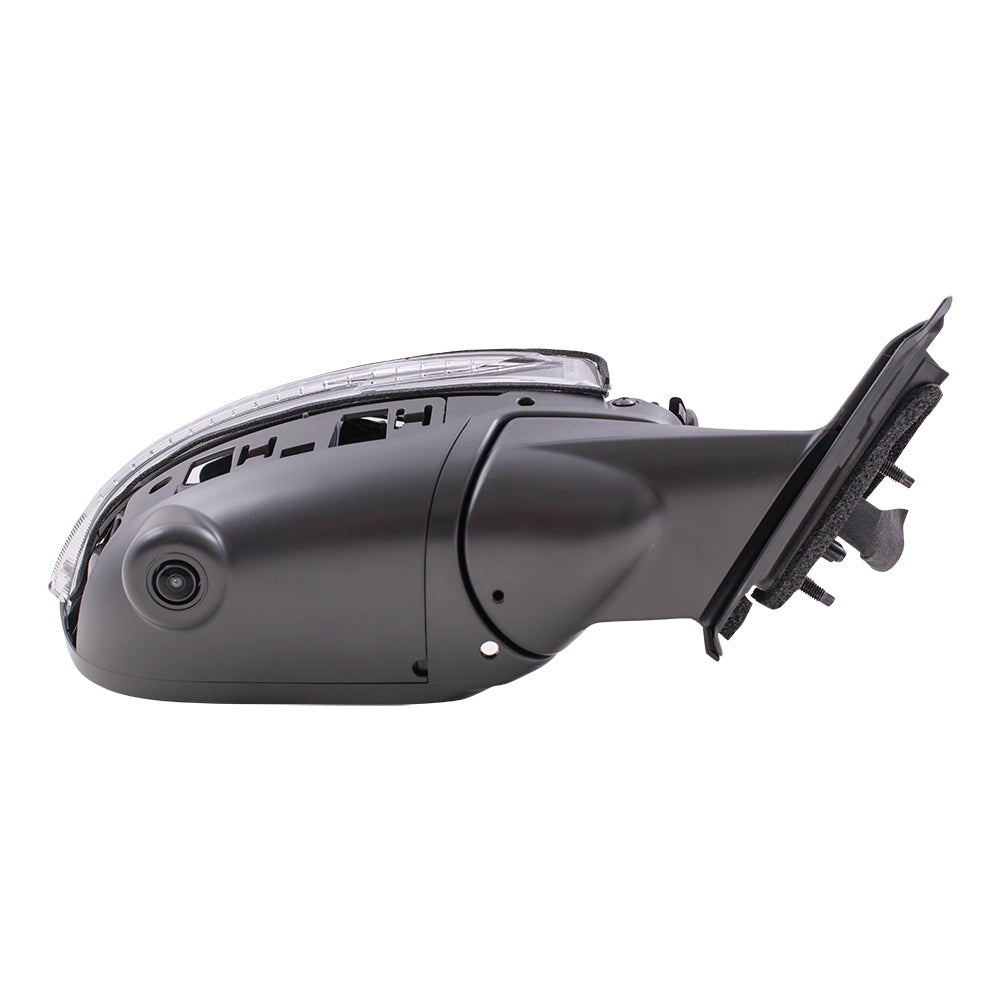 Replacement Set Driver and Passenger Side Door Power Mirrors Heated Signal with Camera Compatible with 2017 Rogue Korea