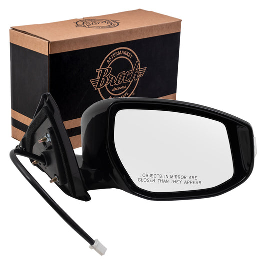 Replacement Power Mirror Compatible with 2016-2018 Maxima Passengers Side Heated Signal 96301-9DD1C 963019DD1C