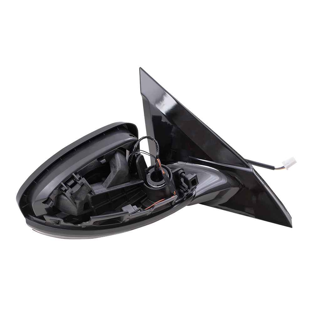 Replacement Set Driver and Passenger Side Power Mirrors Heated Signal Compatible with 2019-2025 Altima SV/SL
