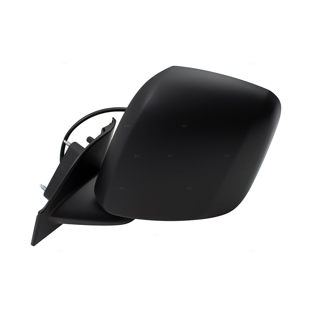 BROCK Drivers Power Side View Mirror Heated Spotter Glass Left Compatible with 15-17 City Express 13-17 NV200 19317358 96302-3LM0B