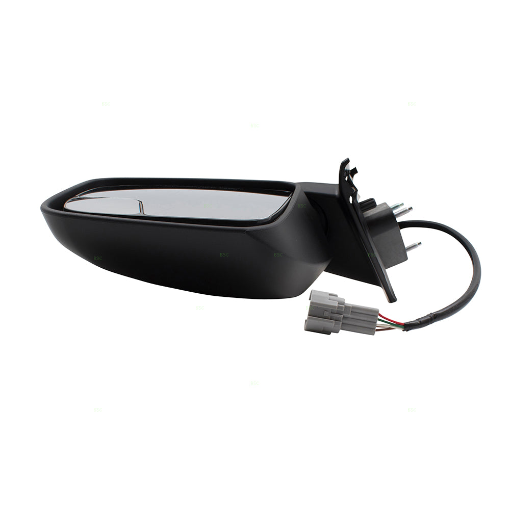 BROCK Passengers Power Side View Mirror Heated Spotter Glass Right Compatible with 15-17 City Express 13-17 NV200 19317356 96301-3LM0B