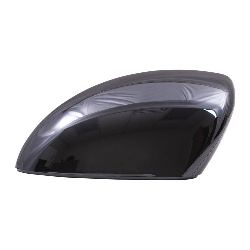 Brock Aftermarket Replacement Driver Left Power Mirror With Heat-Signal Without Camera Paint To Match Black Compatible With 2020-2021 Nissan Sentra