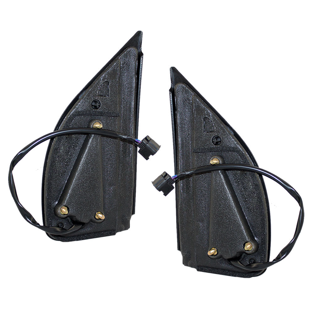 Driver and Passenger Power Side View Mirrors Heated Compatible with 05-18 Frontier 05-12 Pathfinder 96302-EA19E 96301-EA19E