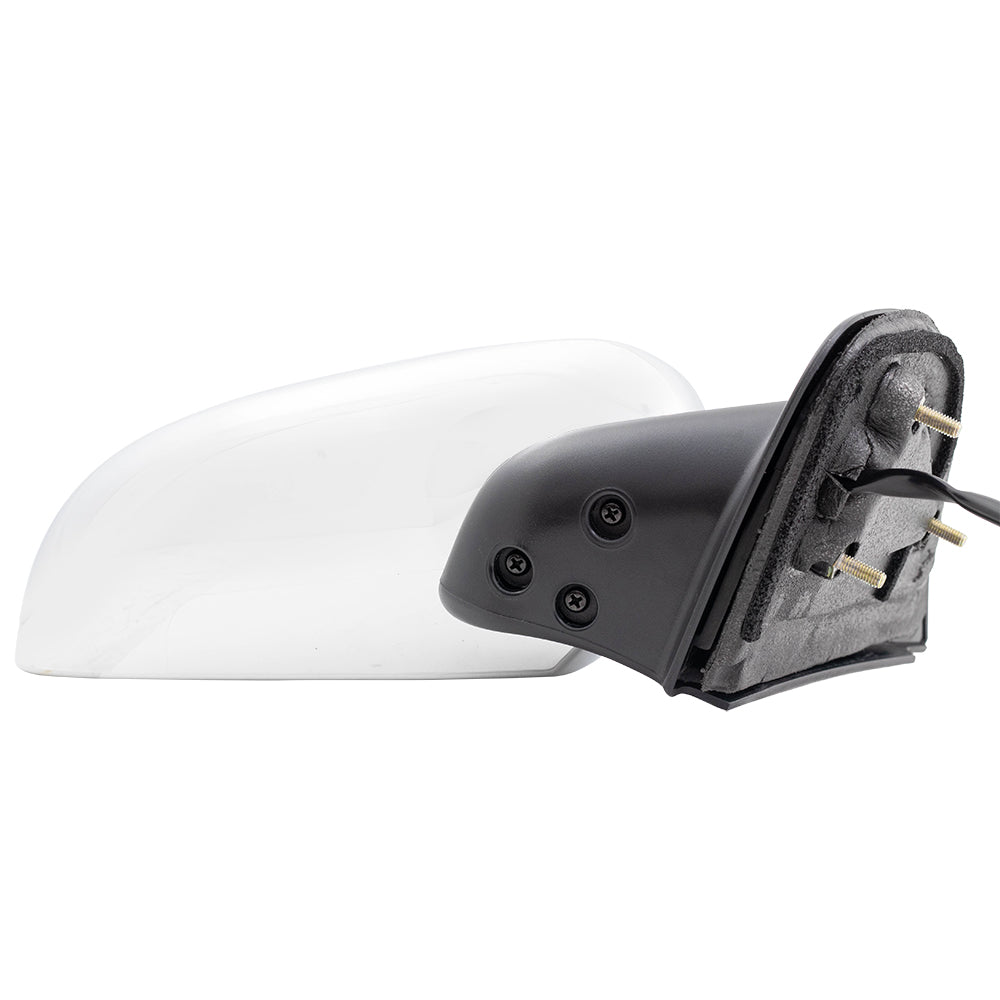 Replacement Pair Side View Mirrors Compatible with 2005-2018 Frontier Power Chrome Heated Driver and Passenger Set 963029BE8C 963019BE8C