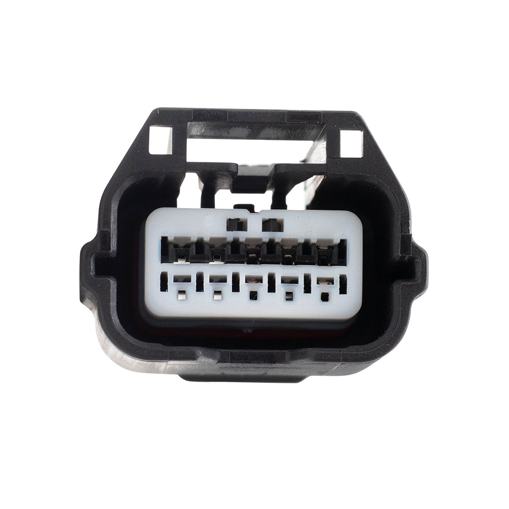 BROCK Side View Mirror Compatible with 2005-2018 Frontier Power Chrome Heated Driver 963029BE8C 96302-9BE8C