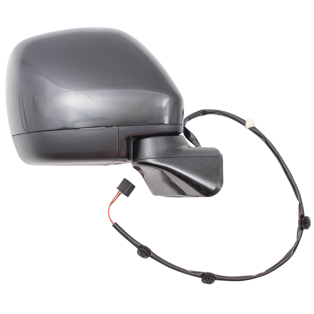 Brock Pair Set Power Side View Mirrors Heated Glass w/ Housing Compatible with 11-17  Quest   963021JA3C 963011JA3C NI1320279 NI1321279
