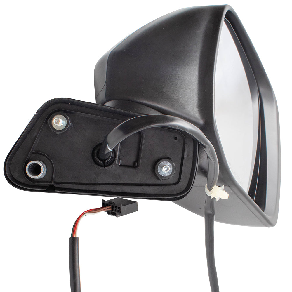 Brock Pair Set Power Side View Mirrors Heated Glass w/ Housing Compatible with 11-17  Quest   963021JA3C 963011JA3C NI1320279 NI1321279