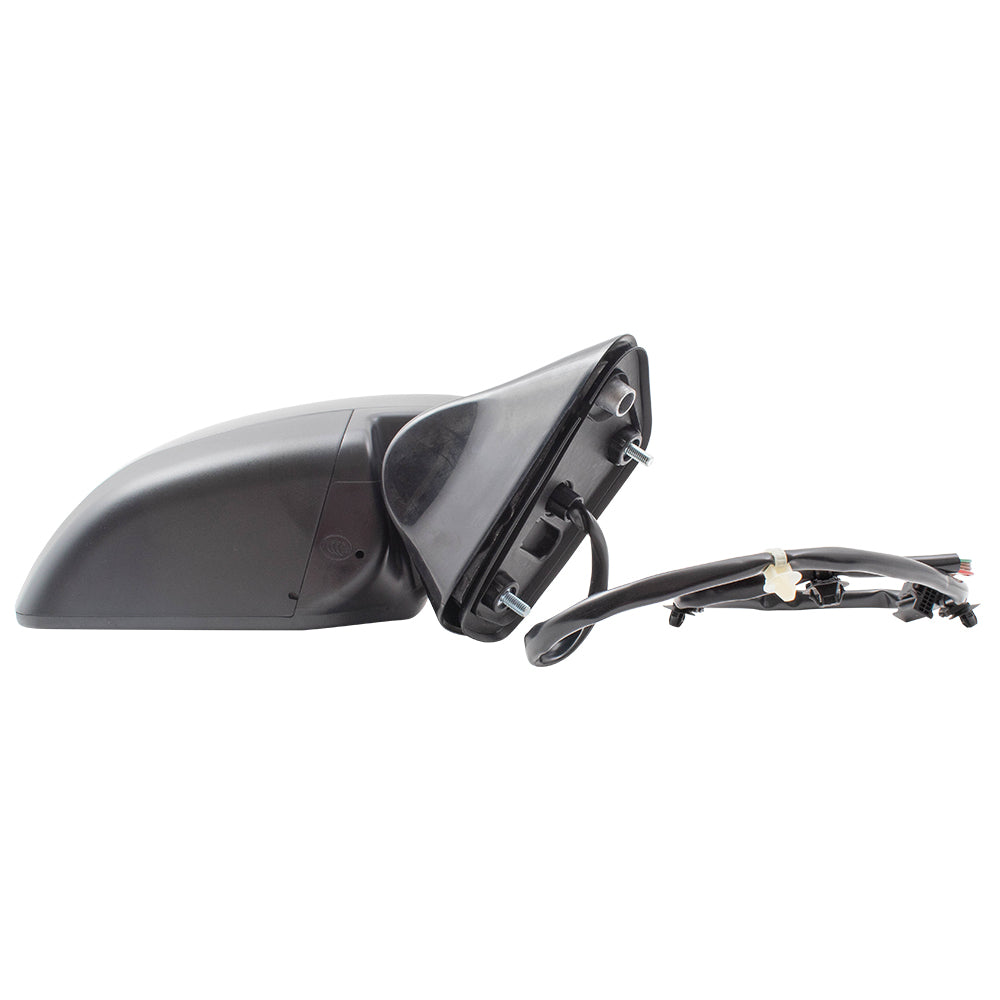 Brock Pair Set Power Side View Mirrors Heated Glass w/ Housing Compatible with 11-17  Quest   963021JA3C 963011JA3C NI1320279 NI1321279