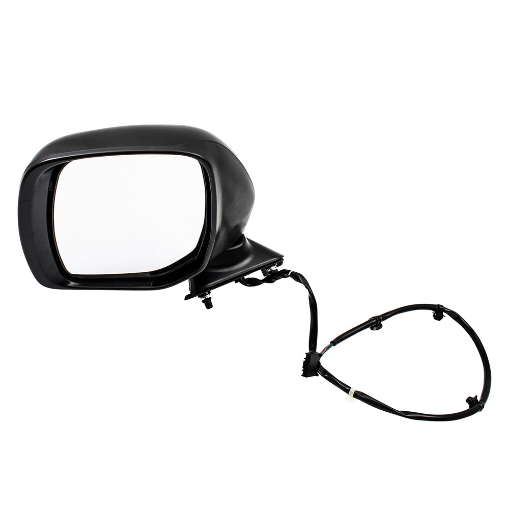 Brock Pair Set Power Side View Mirrors Heated Signal without Auto Tilt & EXCLUDING Around View Monitor Compatible with 11-17 Quest 963021JA1C 963011JA1C NI1320280 NI1321280