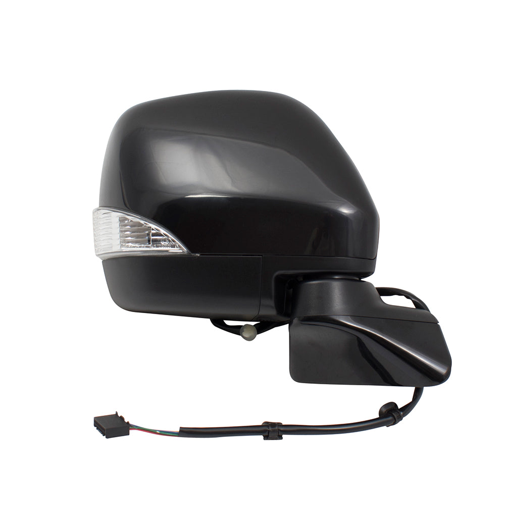 Brock Passengers Power Side View Mirror Heated Signal without Auto Tilt & EXCLUDING Around View Monitor Compatible with 11-17 Quest 963011JA1C NI1321280