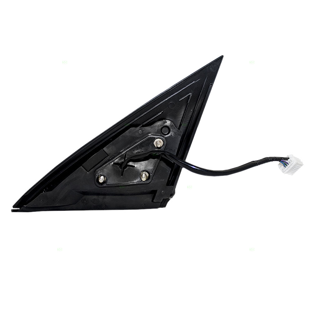 Passengers Side View Power Mirror Heated Smooth Assembly for 04-08 Nissan Maxima