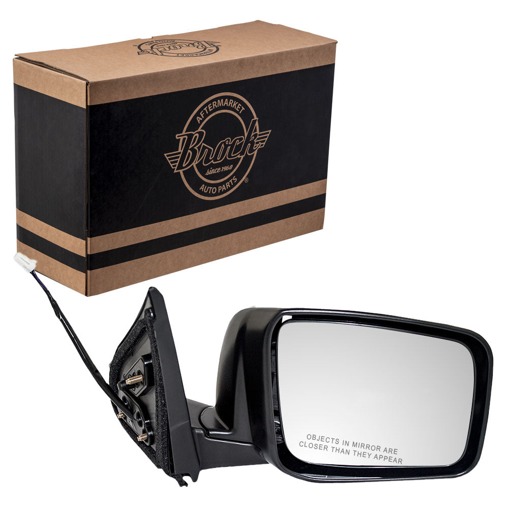Passengers Side Power Mirror Heated for 08-13 Nissan Rogue & 14-15 Rogue Select
