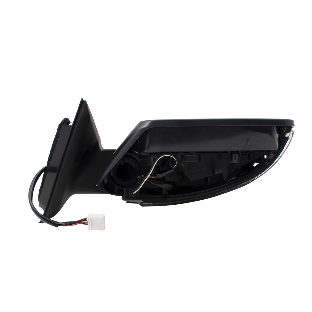 BROCK Drivers Power Side View Mirror Heated Signal Left Compatible with 17-18 Rogue 17-18 Rogue Hybrid 963029TB1C 963744BA0A