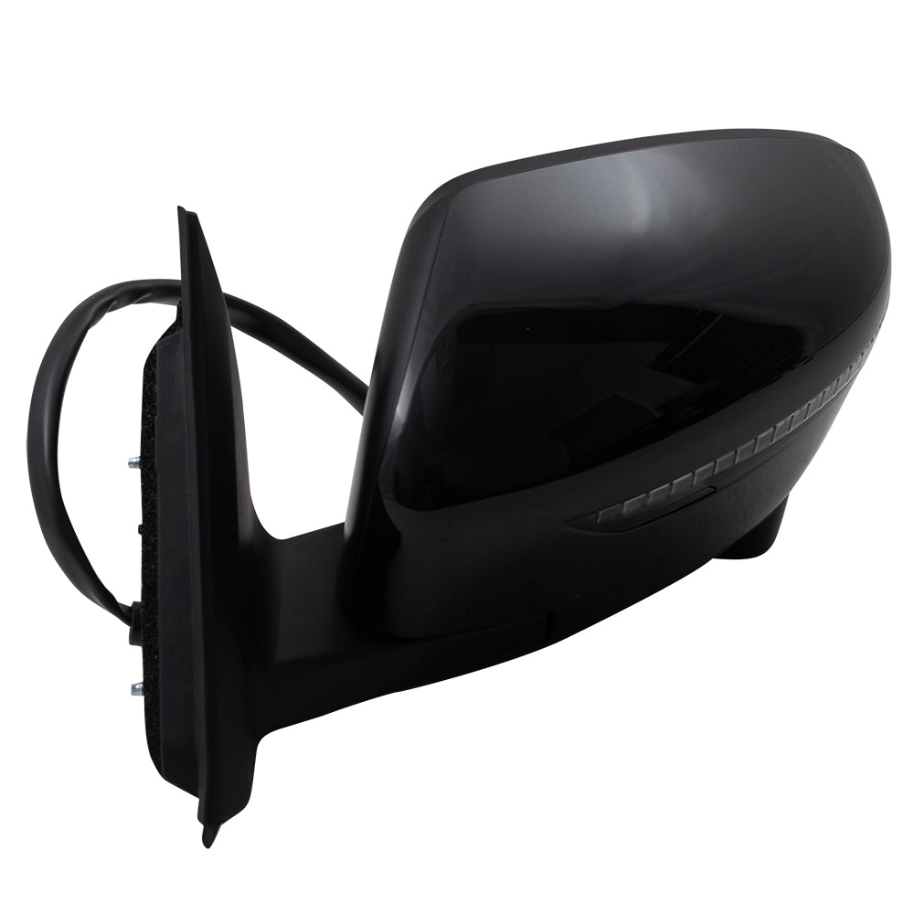 BROCK Power Mirror Compatible with 2017-2019 Rogue Drivers Side Heated Signal Camera Memory 96302-6FL0A 96374-4BA0A