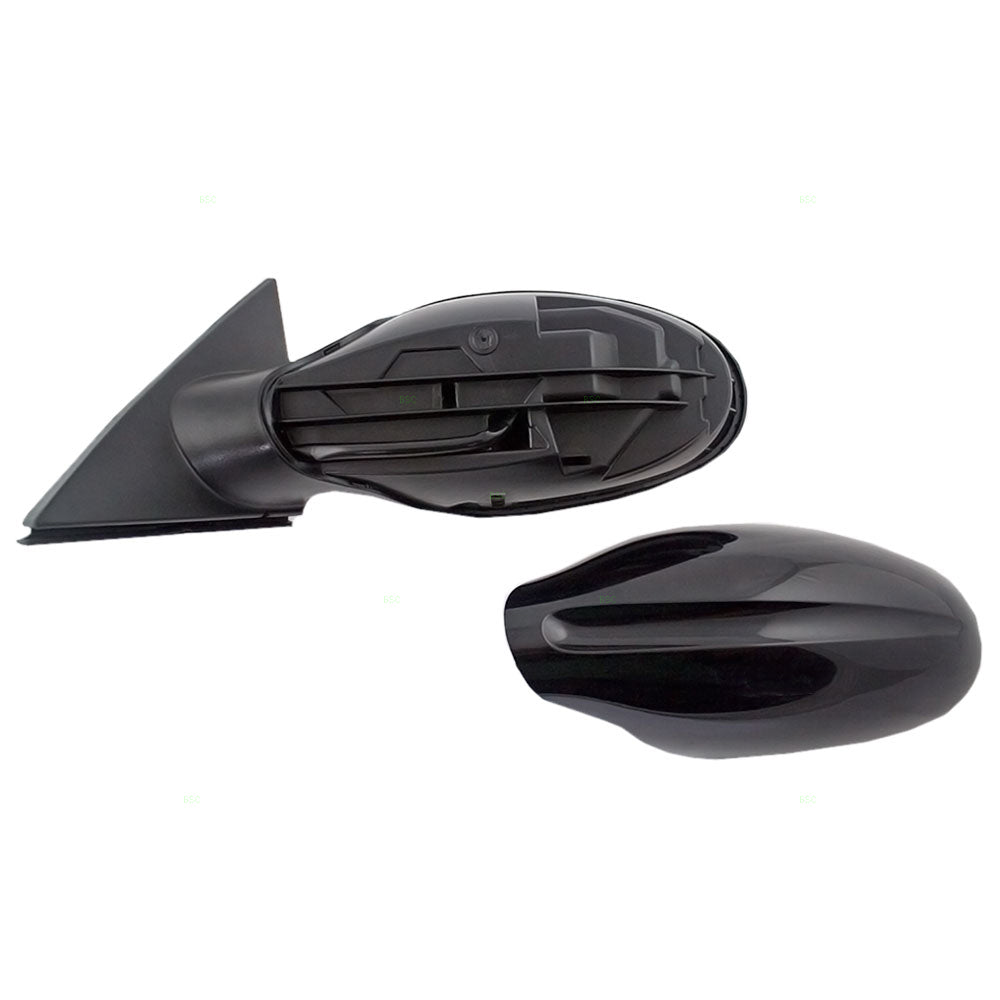 Drivers Side View Power Mirror Heated Ready-to-Paint for 02 03 04 Nissan Altima