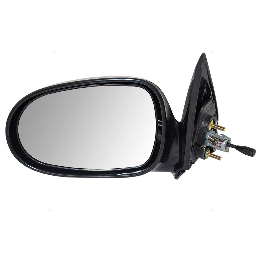 Drivers Side View Manual Remote Mirror for 00-06 Nissan Sentra 96302-5M100