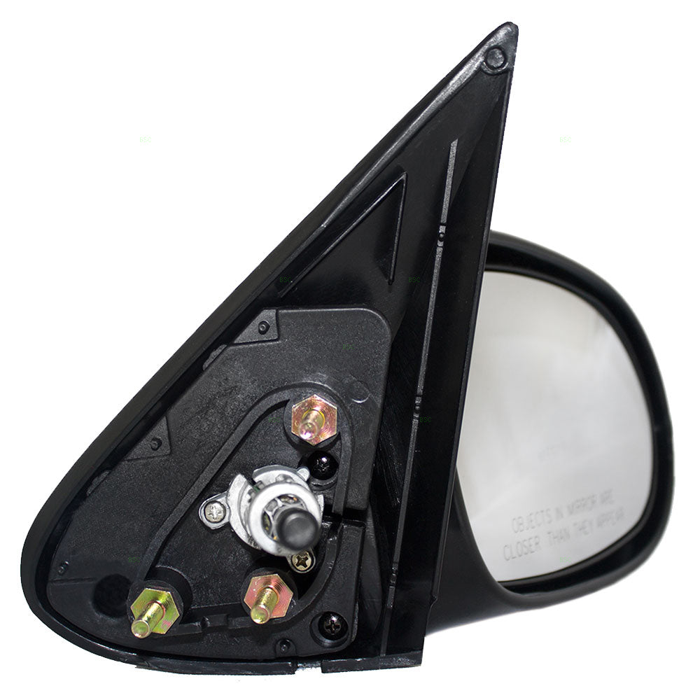 Passenger Side View Manual Remote Mirror Ready-to-Paint for 00-06 Nissan Sentra