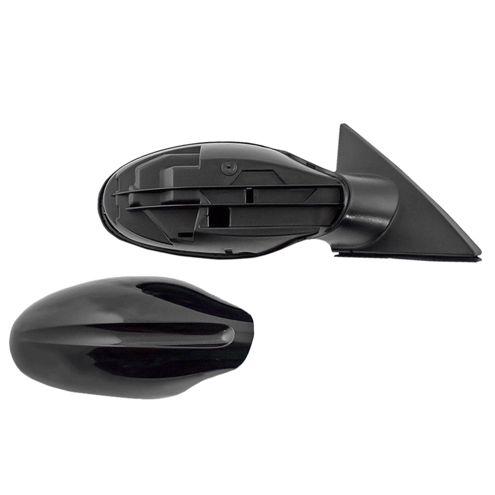 Passengers Manual Side View Mirror Smooth Compatible with 02-06 Altima 96301-3Z200