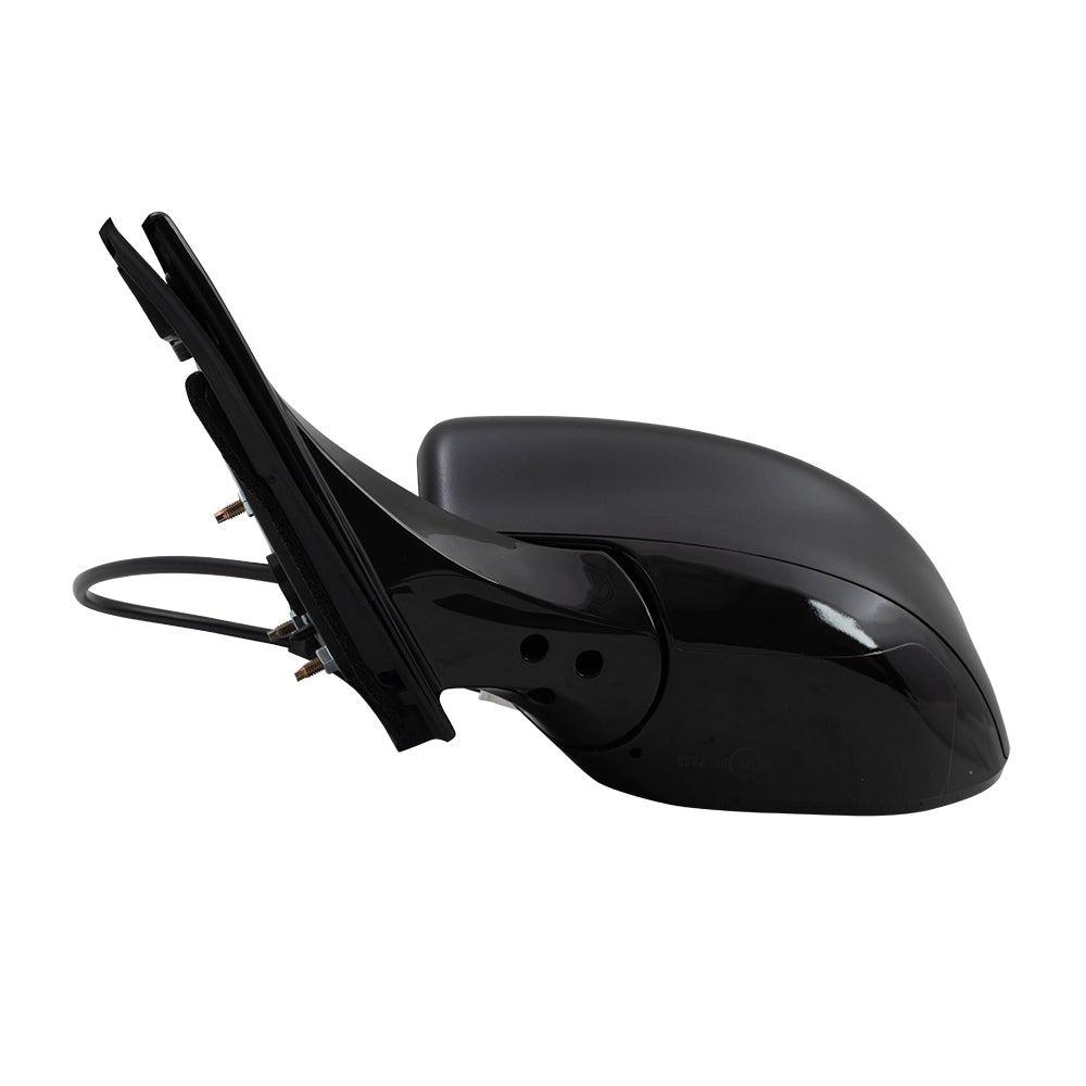 BROCK Power Mirror Compatible with 2016-2018 Maxima Drivers Side Left View Textured Black 963029DD1A 96302-9DD1A