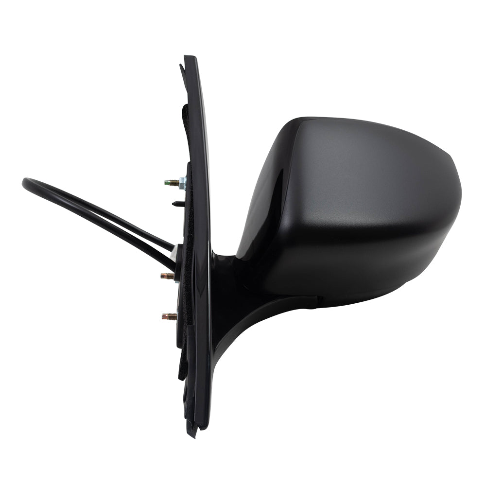 BROCK Power Mirror Compatible with 2016-2018 Maxima Drivers Side Left View Textured Black 963029DD1A 96302-9DD1A