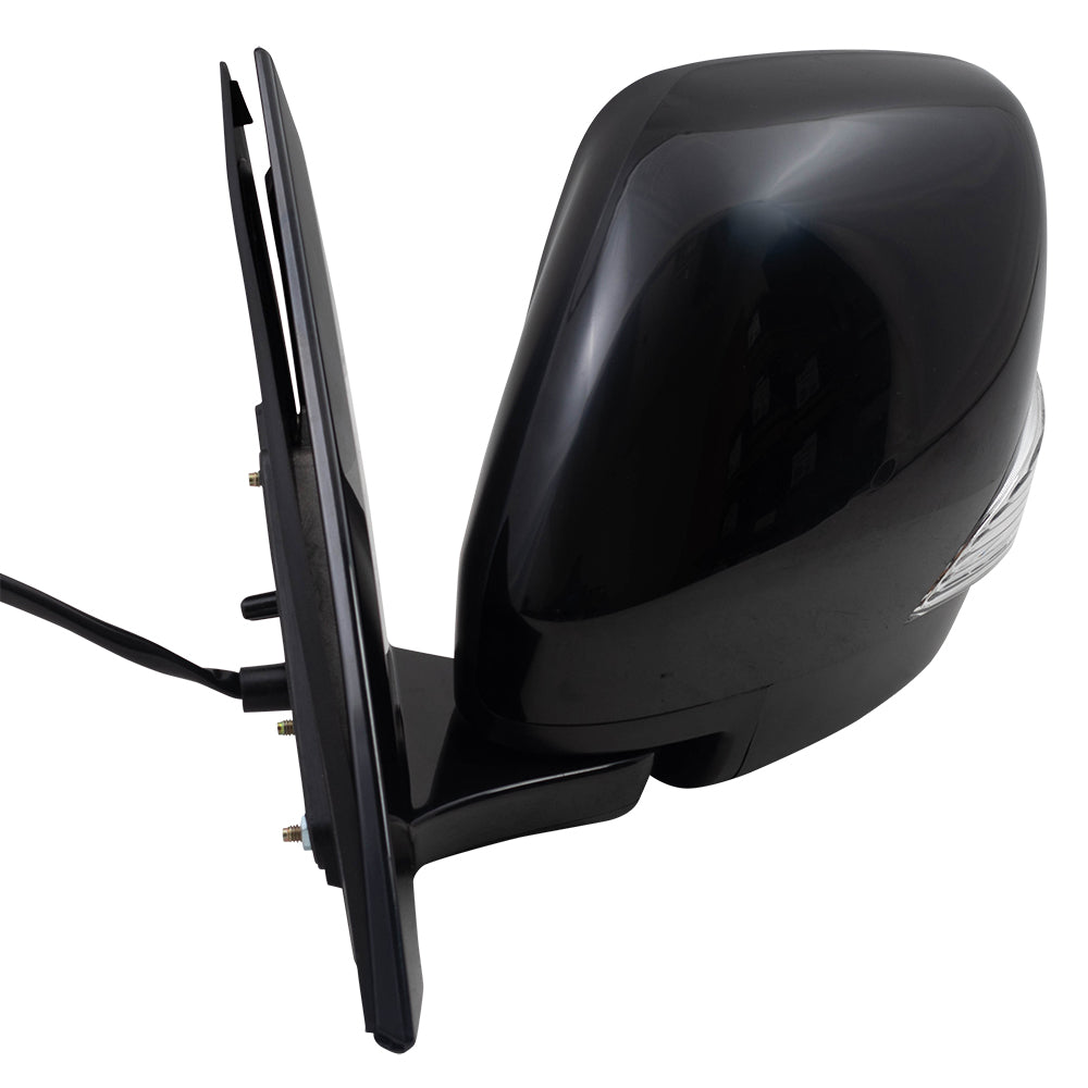 BROCK Power Mirror Compatible with 2017-2018 Armada SV Drivers Side View Signal Power Folding 963025ZW0B 96302-5ZW0B