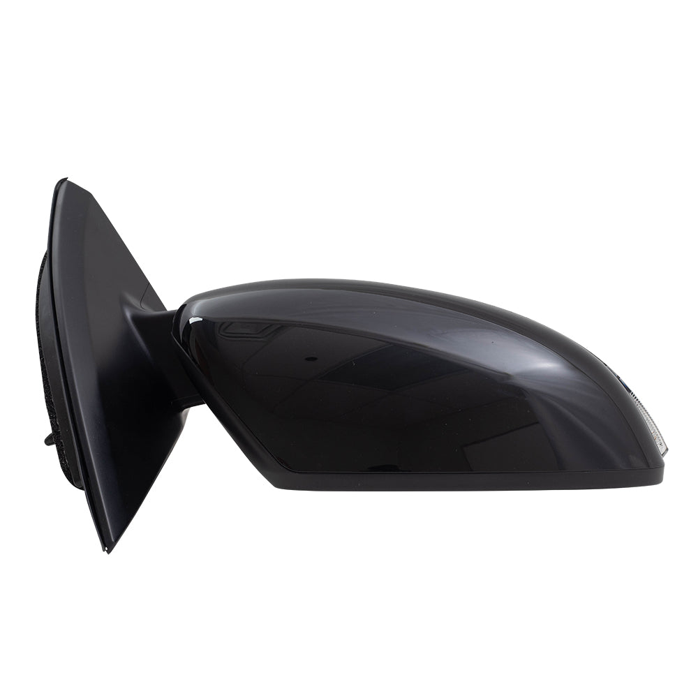 BROCK Power Mirror Compatible with 2017 2018 2019 Rogue Sport Passenger Side Turn Signal Lamp 96301-6MA0A 96373-5TA9A