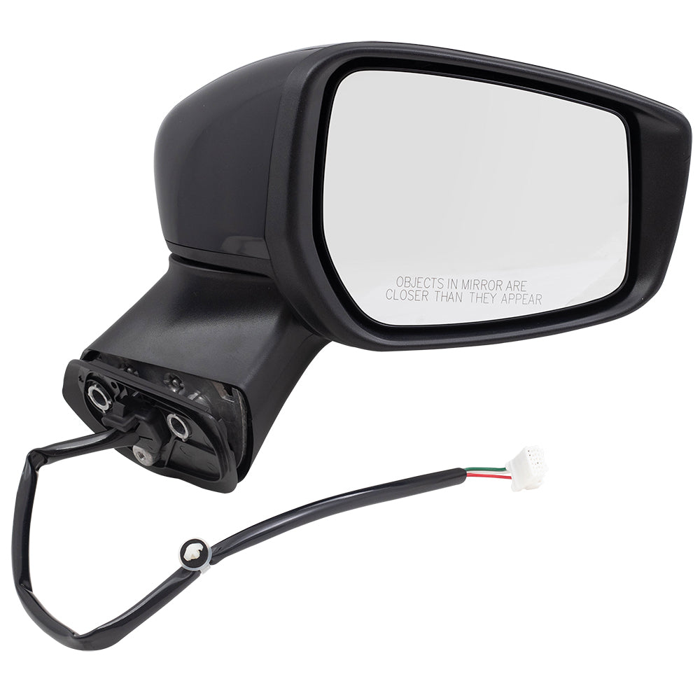 Brock Replacement Pair Set Power Side View Mirrors Compatible with 2015-2018 Versa Note 96302-9MB0A 96301-9MB0A 963029MB0A 963019MB0A
