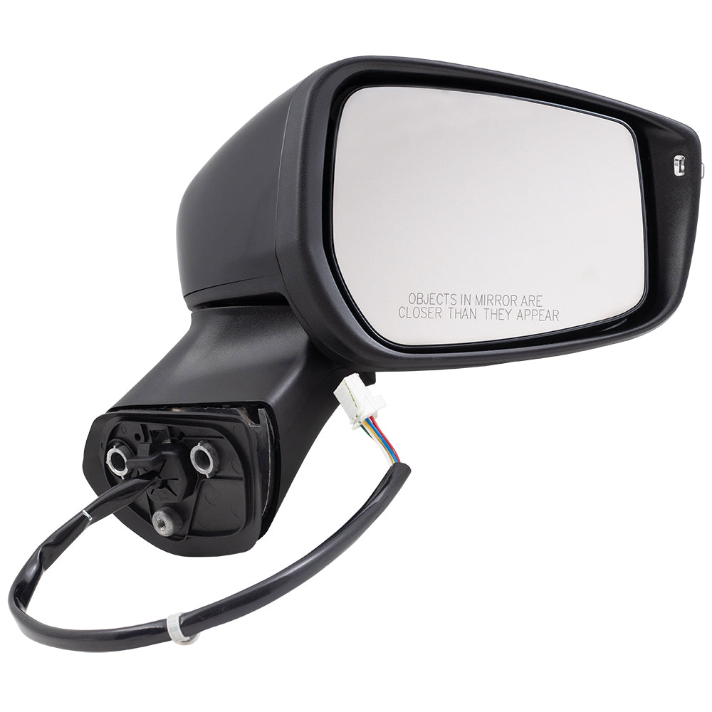 Brock Pair Set Power Side View Mirrors for 15-18 Versa Note SR Replacement fits 96302-9MB2A 96301-9MB2A 963029MB2A 963019MB2A