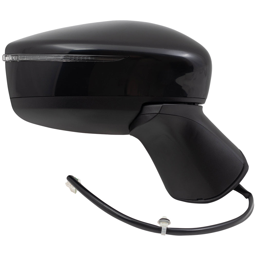 Brock Pair Set Power Side View Mirrors for 15-18 Versa Note SR Replacement fits 96302-9MB2A 96301-9MB2A 963029MB2A 963019MB2A