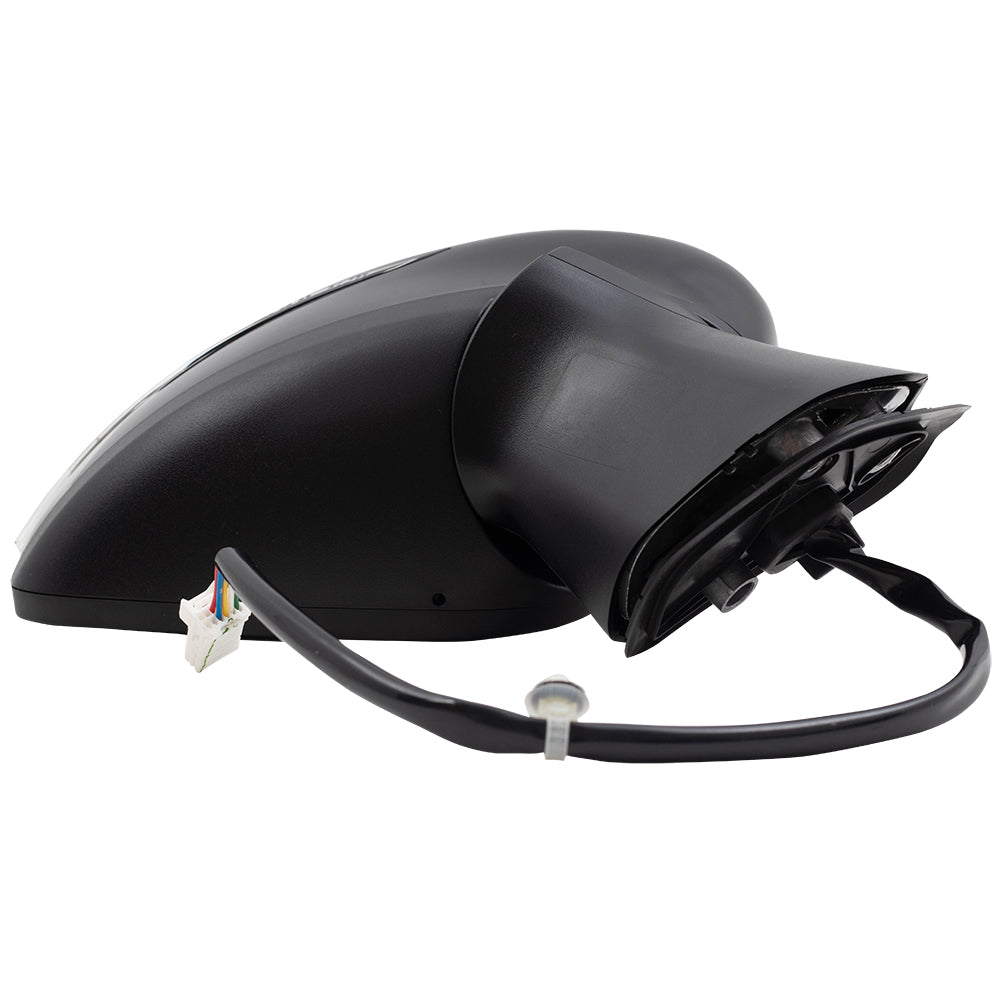 Replacement Brock Passengers Power Side View Mirror Compatible with 15-18 Versa Note SR 96301-9MB2A 96365-9KK0A 963019MB2A 963659KK0A