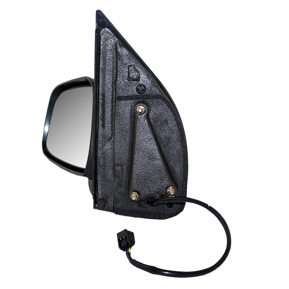 Drivers Power Side View Mirror Textured Compatible with 05-17 Frontier 96302-9BC9B