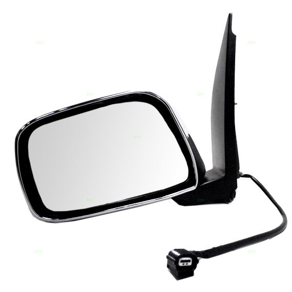 Drivers Side Power Mirror Chrome Cover for Equator Frontier Pathfinder Xterra
