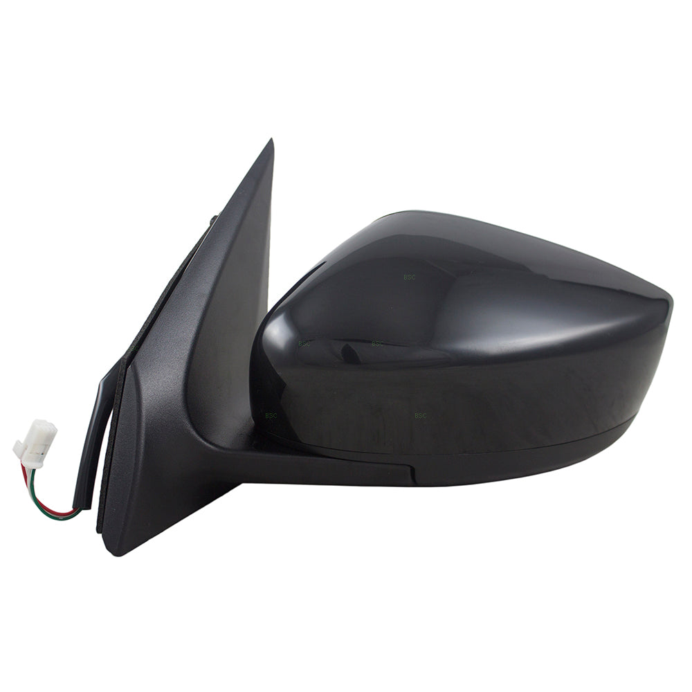 Drivers Power Side View Mirror Compatible with 15-19 Versa Sedan 96302-9KK1A 128-65100L