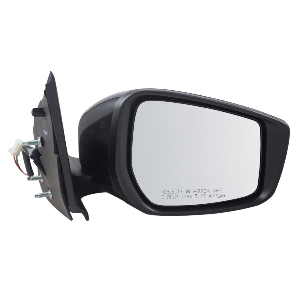 Passengers Power Side View Mirror Compatible with 15-19 Versa Sedan 96301-9KK1A 128-65099R