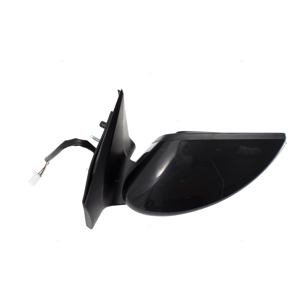 Drivers Power Side View Left Mirror Heated w/ Signal Compatible with 15-17 Versa Sedan 963029KK0B 963749KK1H