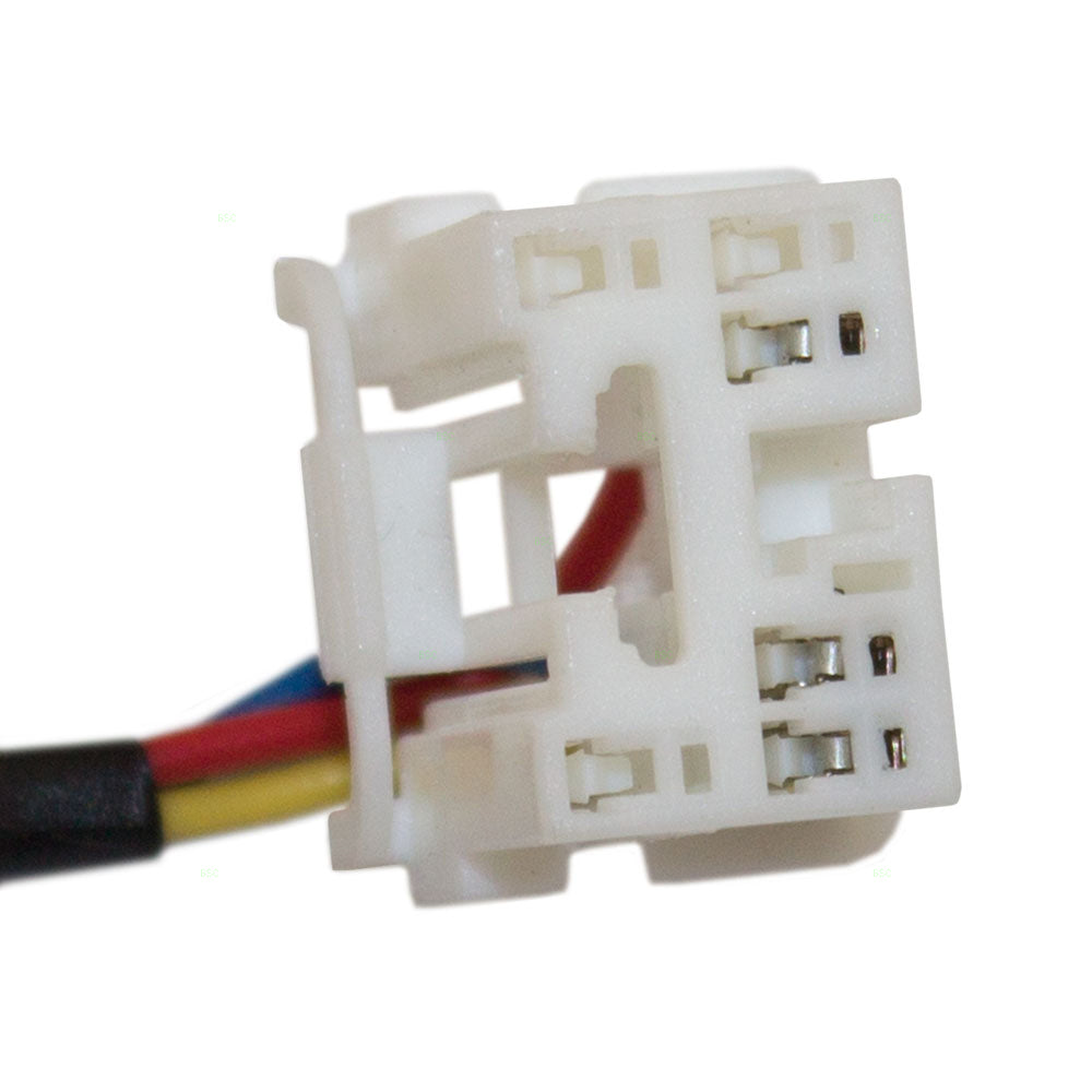 Replacement Pair Set Power Side View Mirrors w/ Chrome Covers Compatible with 04-15 Titan Pickup 96302ZR20A 96301ZR20A